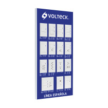 Exhibidor de Línea Española, VOLTECK