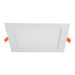 Luminario LED plafón 12W 6500K ultradelgado cuadrado VOLTECK