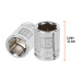 Dado de 15 mm, 6 puntas, cuadro 3/8", TRUPER