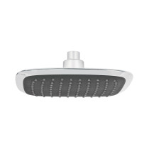 Regadera cuadrada 8", ABS, sin brazo, cromo, AERO