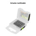 Estuche con 5 puntas torx T30 con seguro largo 1", EXPERT