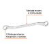 Llave de estrías 25/32 x 13/16" x 291mm largo, TRUPER EXPERT