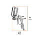 Pistola para retoque LVMP vaso aluminio, 0.5 mm, TRUPER