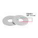 Bolsa de 1 kilo arandelas planas galvanizadas 3/8", FIERO