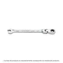 Llave combinada con matraca 19 mm flexible, EXPERT