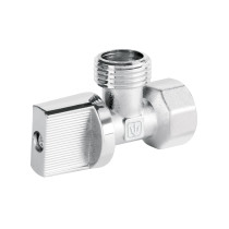 Llave angular 1/2", 1/4 de vuelta, roscable, BASIC