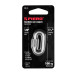 Bandola de acero de 1/8" con seguro, FIERO
