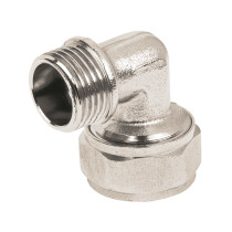 Codo 90° para PEALPE, 1/2", con rosca macho, FOSET