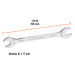 Llave española 16 x 17 x 198 mm de largo, TRUPER EXPERT