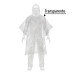 Poncho o capamanga desechable de polietileno, PRETUL