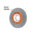 Carda alambre ondulado 6" x 3/4" para esmeril, TRUPER