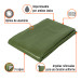 Lona uso rudo 4 x 6 m, verde olivo, 240 g/m2, TRUPER EXPERT