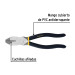 Pinza para electricista 8" uso rudo, mango de PVC, PRETUL