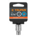Dado de 5/16", 12 puntas, cuadro 3/8", TRUPER