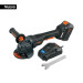 Esmeriladora 4-1/2", 20V, int. paleta, 1 batería 4Ah, MAX