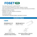 Tubo de 32mm (1") PPR hidráulico, 4m, 1.4kg, FOSET