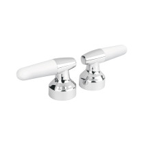 Juego de manerales cono p/lavabo-fregadero, cromo, BASIC