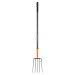 Bieldo para paja, 5 dientes, mango largo de acero 48" TRUPER