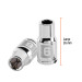 Dado de 6 mm, 6 puntas, cuadro 1/4", TRUPER