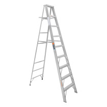Escalera de tijera 100% aluminio tipo ll 8 peldaños, TRUPER