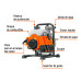Motobomba autocebante 1"x1", gasolina 2HP, agrícola, TRUPER