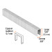 Caja con 5000 grapas corona 3/8" calibre 22, 16mm p/ENNE-70