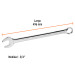 Llave combinada extralarga 1-3/4" x 496 mm de largo, EXPERT