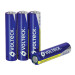 Blíster con 4 pilas recargables AAA uso general, 600 mAh