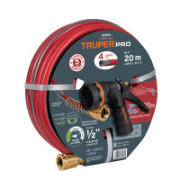 Combo manguera MAN-20X1/2X y pistola de riego PR-208, TRUPER