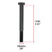 Bolsa con 30 tornillos 3/8" x 3-1/2" acero grado 5, FIERO
