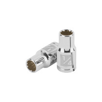 Dado de 1/4", 12 puntas, cuadro 1/4", TRUPER
