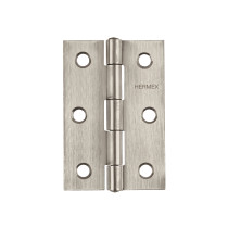 Bisagra rectangular 3-1/2" acero inoxidable, HERMEX