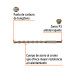 Broca para concreto de 3/4 x 12", TRUPER