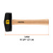 Marro tipo Nevada 3 lbs. mango 10-3/4", PRETUL