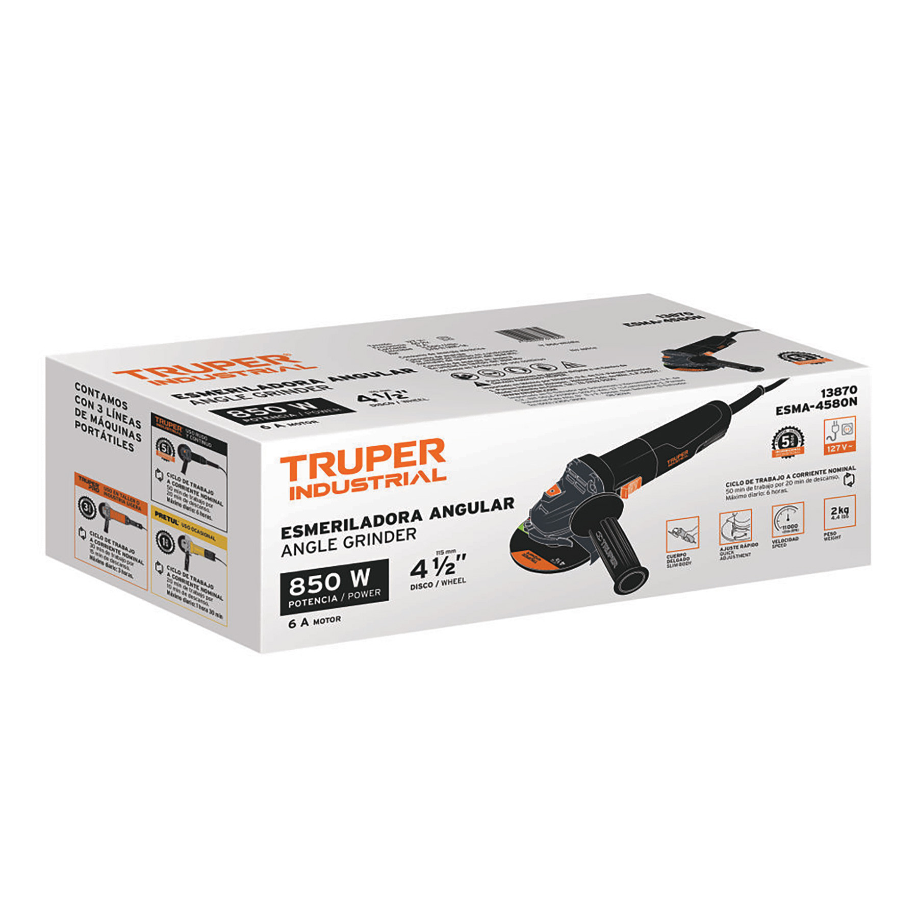Caja de empaque de repuesto para ESMA-4580N, TRUPER