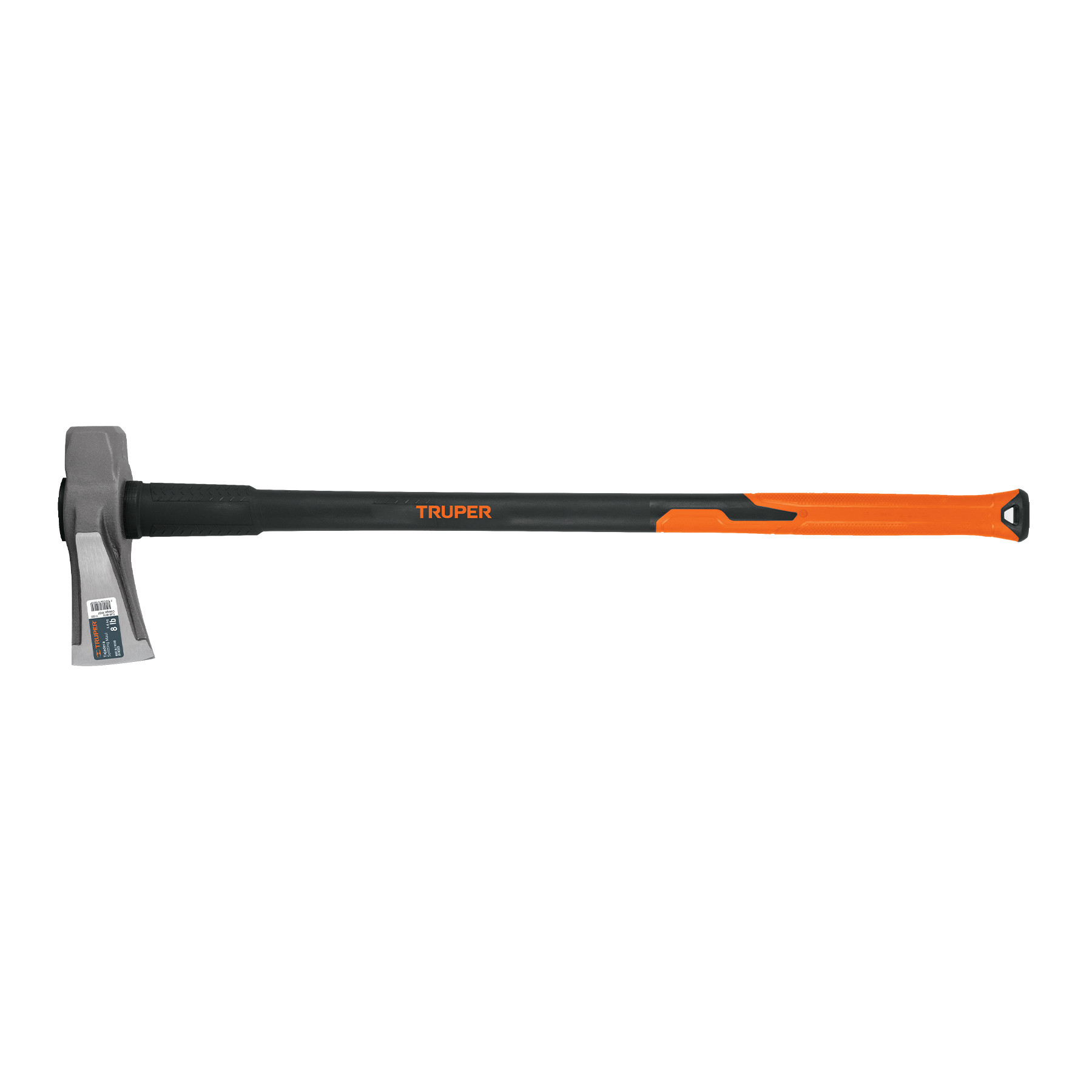 Hacha para rajar madera 8 lbs, mango fibra de vidrio 36"