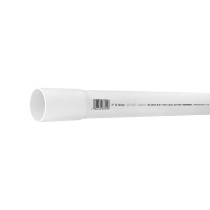 Tubo de 2" PVC hidráulico RD 26, 3m, 1.8kg, FOSET