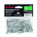 Bolsa c/50 remaches 1/8"x1/2" blancos de aluminio, ala 1/4"