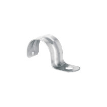 Bolsa c/10 abrazaderas tipo uña 1" p/tubo pared delgada