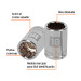 Dado de 18 mm, 12 puntas, cuadro 1/2", TRUPER