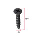 100 pijas 6 x 1-3/4"cabeza plana phillips multiusos