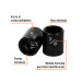 Dado de impacto de 7/8", 6 puntas, cuadro 1/2", TRUPER