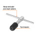 Maneral en T para machuelo 1/2", TRUPER