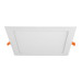 Luminario LED plafón 18W 6500K ultradelgado cuadrado VOLTECK