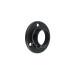 Brida negra para tubo redondo de closet, HERMEX