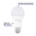 Foco LED 14W (75W) A19, 3000K blanca cálida, 1150 lm, BASIC