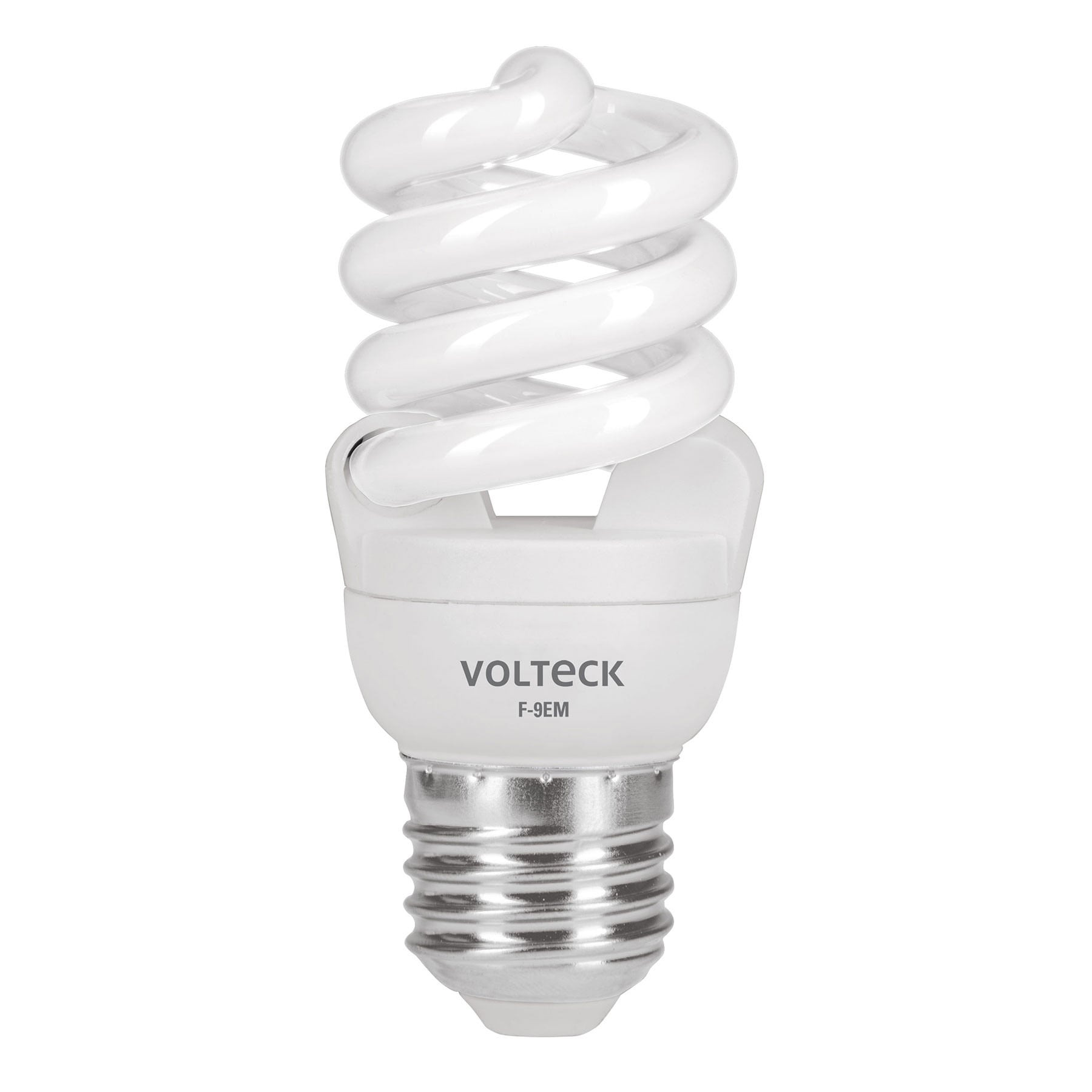 Lámpara espiral mini T2 9 W luz de día en blíster, VOLTECK