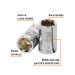 Dado de 7/16", 6 puntas, cuadro 3/8", TRUPER