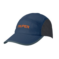 Gorra color azul marino, 100% poliéster, TRUPER