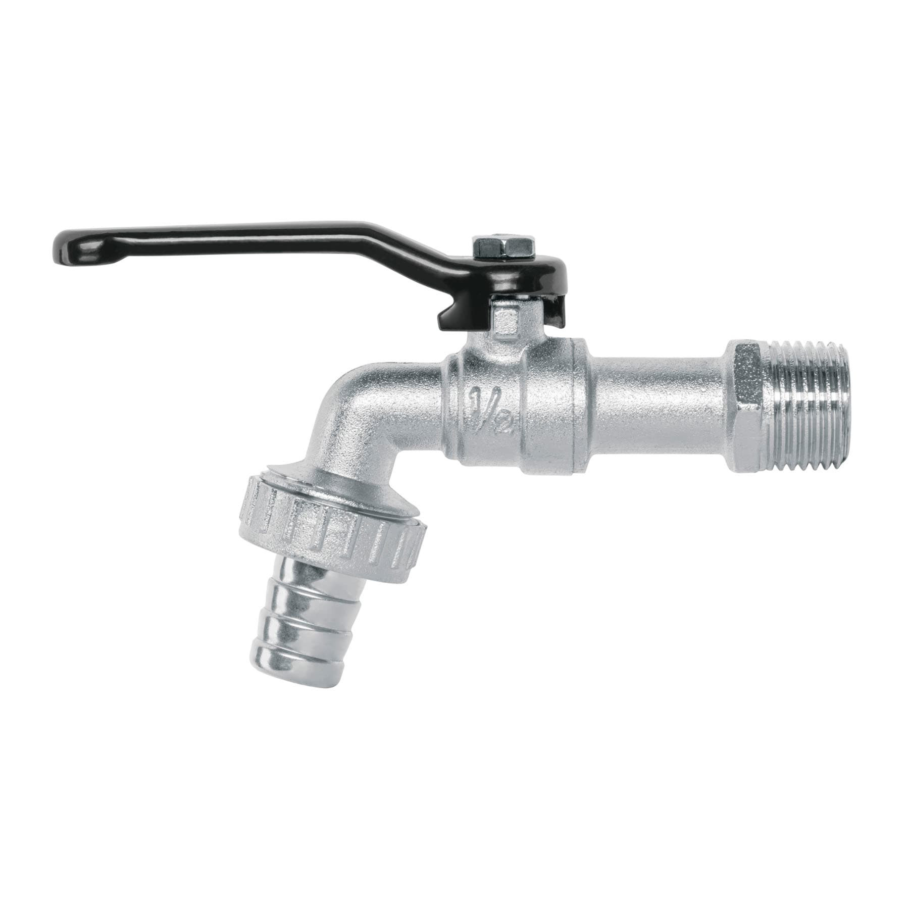 Llave de esfera, 1/2" de zinc, PRETUL